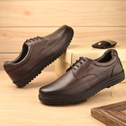 Men Genuine Leather Lace-Up Formal Shoes | Available in Sizes 5 UK to 12 UK (Comforter-51-Brown)
