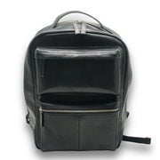 West Port Premium Leather Backpack (M-BG-ISC-01-BLACK)