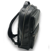 West Port Premium Leather Backpack (M-BG-ISC-01-BLACK)