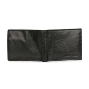 West Port Men's Genuine Leather Wallet – Classic Design with Ample Storage (M-WT-ISC-13-BLACK-MEDIUM)