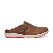 West Port Men Premium Leather Casual Mules for Men (Alliance-05-Tan)