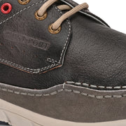 West Port Men Premium Leather Grey Casual Shoes (Alliance-60-Grey)