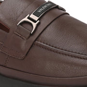 Men Premium Leather Brown Formal Slip-On Shoes (Boat-11-Brown)