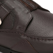 Men Premium Leather Comfort Shoes (Creative-81-Brown)