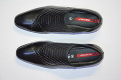 Men Premium Leather Black Slip-On Formal Shoes (V-Paris-05)