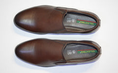 Men Premium Leather Brown Slip-On Formal Shoes (Juniper-45)