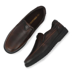 Men Premium Leather Pine Slip-On Formal Shoes (Fit-02)