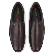 Men Premium Leather Brushoff Slip-On Formal Shoes (Gateway-02-Brushoff)