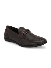 Men Premium Leather Brown Slip-On Formal Shoes (Astra-31)