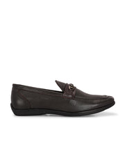 Men Premium Leather Brown Slip-On Formal Shoes (Astra-31)