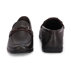 Men Premium Leather Brown Slip-On Formal Shoes (Astra-31)