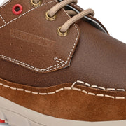 West Port Men Premium Leather Tan Brown Casual Shoes (Alliance-60-Tan-Brown)