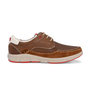West Port Men Premium Leather Tan Brown Casual Shoes (Alliance-60-Tan-Brown)