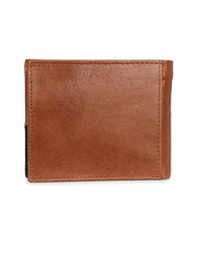 West Port Men's Genuine Leather Wallet – Classic Design with Ample Storage (M-WT-ISC-10-COGNAC-MEDIUM)