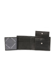 West Port Men's Genuine Leather Wallet – Classic Design with Ample Storage (M-WT-ISC-11-BLACK-MEDIUM)