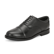 Men Premium Leather Black Oxford Police Shoes | Available in Sizes 4 UK to 13 UK (Executive-64-Black)