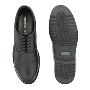 Men Premium Leather Black Oxford Police Shoes | Available in Sizes 4 UK to 13 UK (Executive-64-Black)