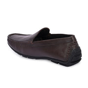 Men Premium Leather Brown Slip On Loafer (Italiano-01-Brown)