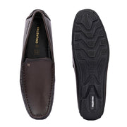 Men Premium Leather Brown Slip On Loafer (Italiano-01-Brown)