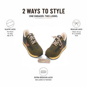 West Port Lifestyle Sneakers for Youth & Juniors – Designed for Young Trendsetters (Kawasaki-62-Olive)