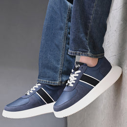 West Port Men Navy Blue Sneakers (M-AI-60-NAVY)