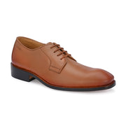 Men Premium Leather Formal Derby Shoes (M-ATC-TRUMP-51-COGNAC)