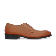 Men Premium Leather Formal Derby Shoes (M-ATC-TRUMP-51-COGNAC)