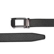 West Port Men’s Reversible Genuine Leather Auto-Lock Belt (M-BT-MM-140-BLACK-TAN)