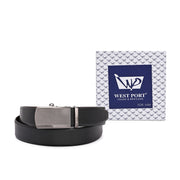 West Port Men’s Reversible Genuine Leather Auto-Lock Belt (M-BT-MM-143-BLACK-BROWN)