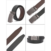 West Port Men’s Reversible Genuine Leather Auto-Lock Belt (M-BT-MM-143-BLACK-BROWN)