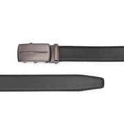 West Port Men’s Reversible Genuine Leather Auto-Lock Belt (M-BT-MM-144-BLACK-BROWN)