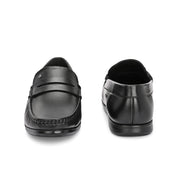 Men Premium Leather Penny Loafers (M-KP-05-BLACK)