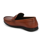 Men Premium Leather Penny Loafers (M-KP-05-COGNAC)