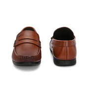 Men Premium Leather Penny Loafers (M-KP-05-COGNAC)