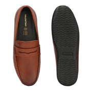 Men Premium Leather Penny Loafers (M-KP-05-COGNAC)
