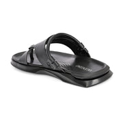 Men Non Leather Comfort Slipper (M-MT-10-BLACK)