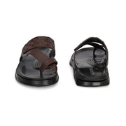 Men Non Leather Comfort Slipper (M-MT-12-BROWN)