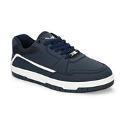 West Port Navy Blue Edge Sneakers – Gen Z Street Vibes (M-SF-55-NAVY)