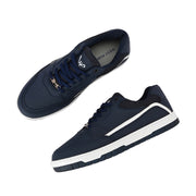 West Port Navy Blue Edge Sneakers – Gen Z Street Vibes (M-SF-55-NAVY)
