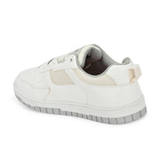 West Port White Trendy Everyday Sneakers (M-SF-60-WHITE)