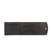 West Port Men's Genuine Leather Wallet (M-WT-ISC-23-BLACK)