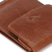 West Port Men's Genuine Leather Wallet (M-WT-ISC-23-COGNAC)