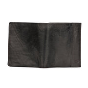 West Port Men's Genuine Leather Wallet – Classic Design with Ample Storage (M-WT-ISC-25-BLACK)