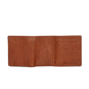 West Port Men's Genuine Leather Wallet – Classic Design with Ample Storage (M-WT-ISC-25-COGNAC)