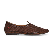West Port Men Non Leather Ethnic Jutti (M-WW-05-BROWN)