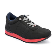 West Port Trendy Casual Sneakers (MAGIC-54-BLACK)