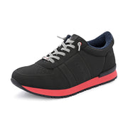 West Port Trendy Casual Sneakers (MAGIC-54-BLACK)