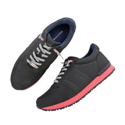 West Port Trendy Casual Sneakers (MAGIC-54-BLACK)