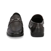Men Premium Leather Brown Slip-On Formal Shoes (Massage-33-Brown)