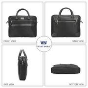 West Port Premium Business Laptop Bag (MBG-AI-15-BLACK)